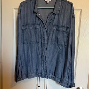 Time and Tru Blue Jean Jacket